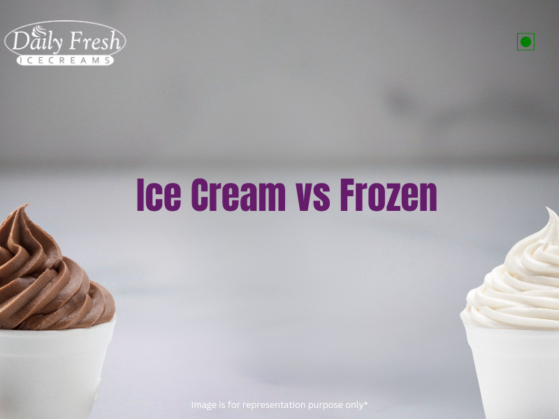 Frozen Dessert vs Ice Cream