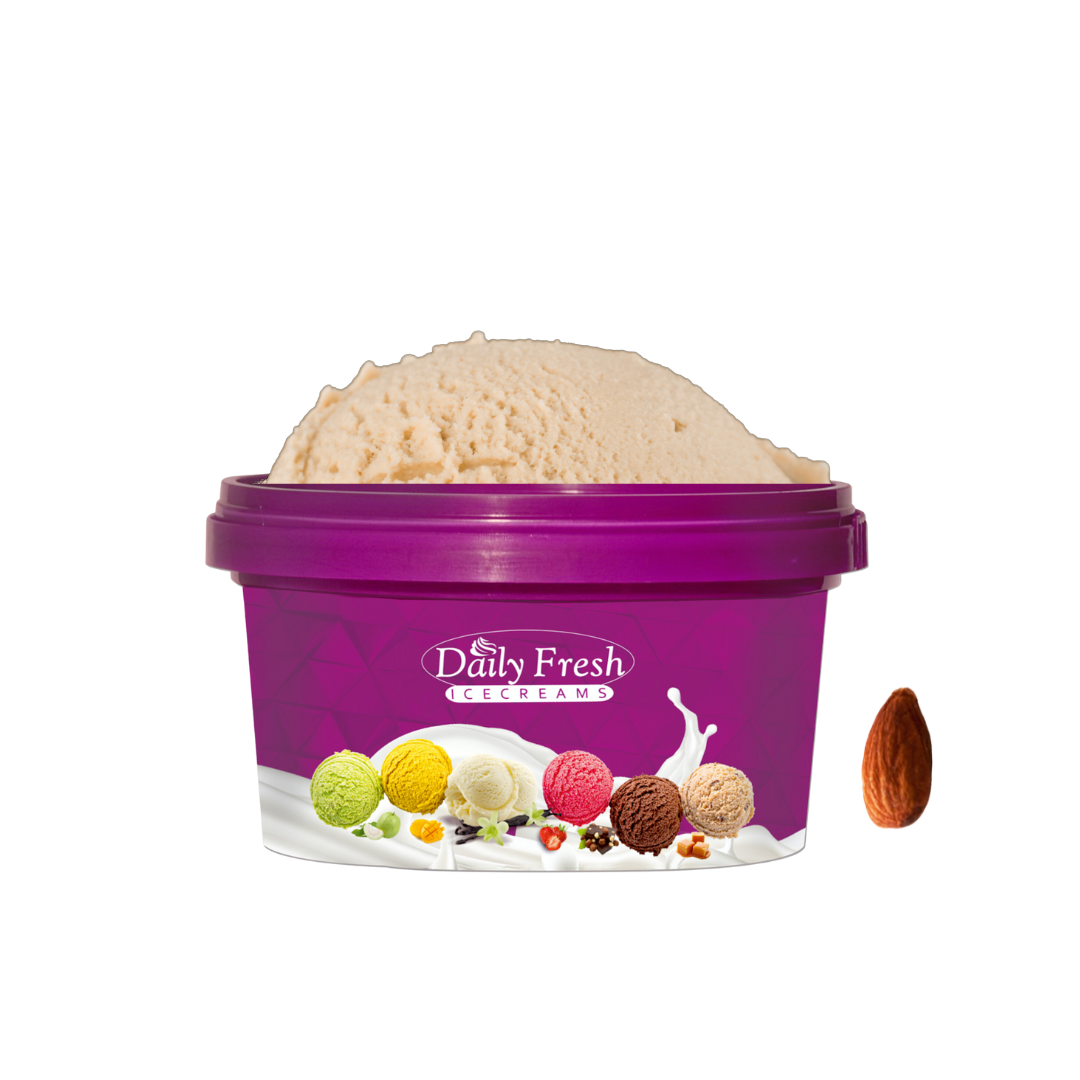 Roasted Almond Ice Cream