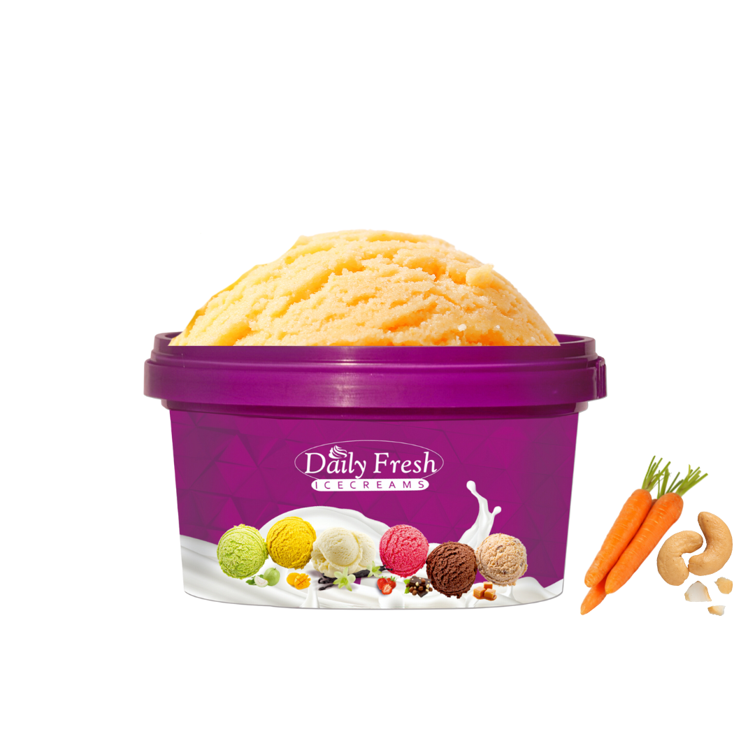 Kaju Carrot ice cream