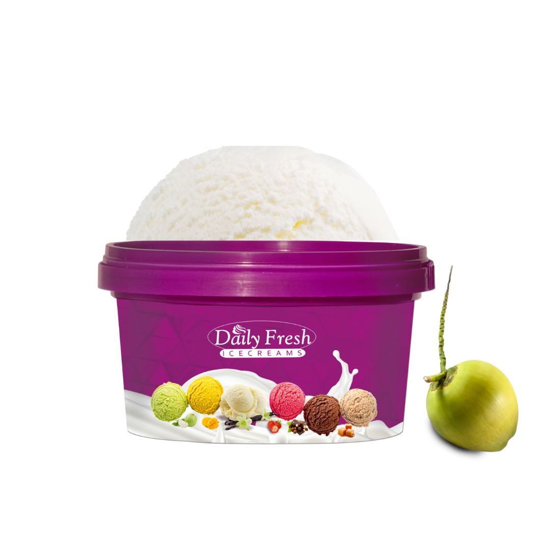 Twisty Tender Coconut ice cream