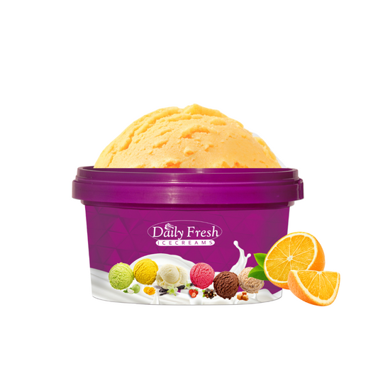 Tangy Orange Ice Cream